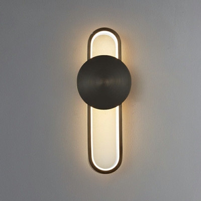 Sconce Light Fixture Contemporary Style Metal Wall Sconce Lighting for Living Room