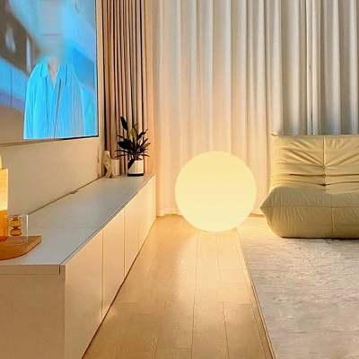 Moon Floor Lamp Modern Simple Bedroom Atmosphere Ball Floor Light