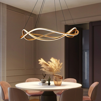 Post-Contemporary Light Luxury Chandelier Lighting Metal Chandelier Fixture