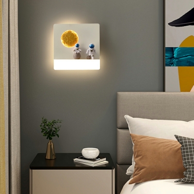 Wall Sconce Children's Room Style Acrylic Wall Lighting for Living Room