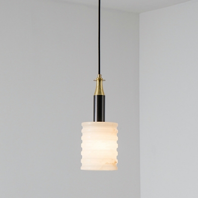 Modern Creative Simple Light Luxury Pendant Bedroom Bedside Bar Marble Single Hanging Lamp