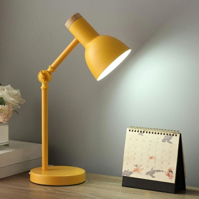 Nordic Simple Macaron Table Lamp Modern Wrought Iron Table Lamp for Bedroom