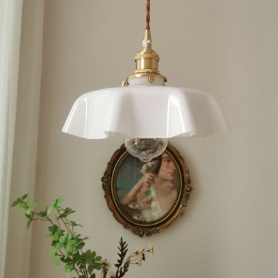 1-Light Hanging Ceiling Lights Modern Style Cone Shape Metal Pendant Lighting