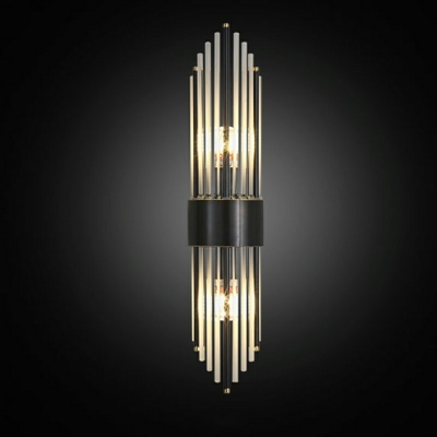 Crystal Wall Lamp Fixture Light Luxury Wall Mounted Lamps for Bedroom Bedside Stairway