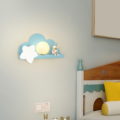 Globe Wall Light  Modern Style Acrylic Wall Lighting Fixtures for Bedroom