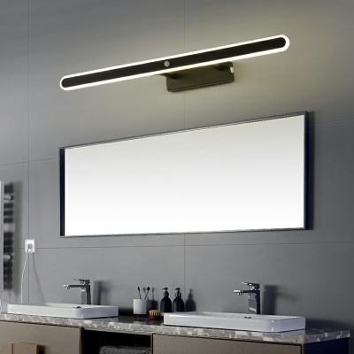 Human Body Sensor Mirror Lights Retractable Intelligent Switch Vanity Wall Sconce for Bathroom