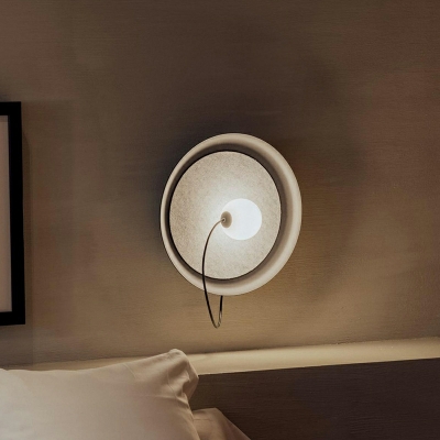 Contemporary Recessed Shape Surface Wall Sconce Metal Flush Mount Wall Sconce