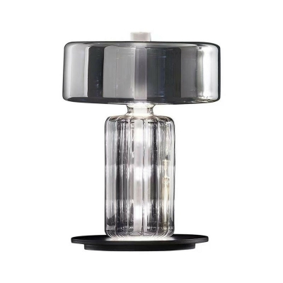 Modern Nightstand Lamps Glass Bedside Reading Lamps for Bedroom