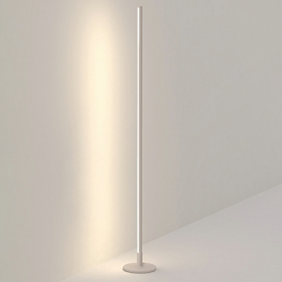 Linear 1 Light Standard Lamps Modern Style Acrylic Floor Lamps for Living Room