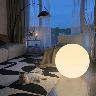 Moon Floor Lamp Modern Simple Bedroom Atmosphere Ball Floor Light