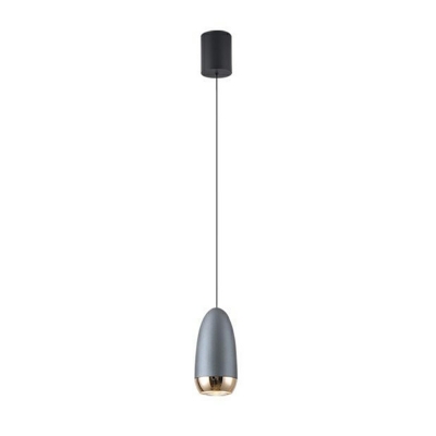 1-Light Mini Hanging Ceiling Lights Modern Metal Free Hover Lift Pendant Lighting