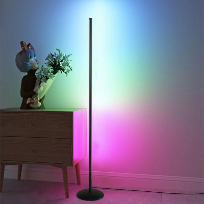 1 Light Standard Lamps Modern Style Acrylic Floor Lamps for Bedroom