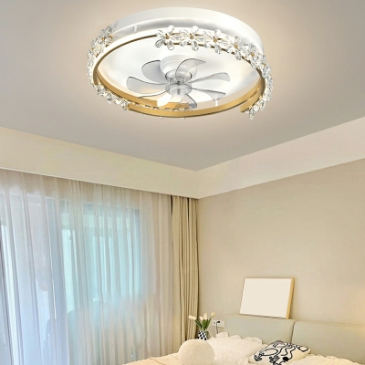 Creative Ceiling Fans Modern Minimalism Ceiling Lights for Kid's Room