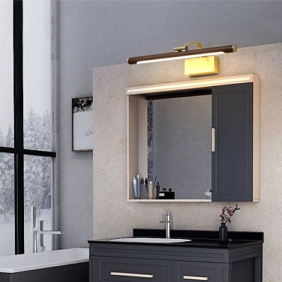 American Style Simple Metal Wall Mount Fixture Modern Creative LED Vanity Lamp
