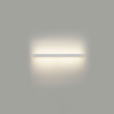Modern Minimalist Led Bedside Wall Lamp with Linear Acrylic Shade Wall Mount Light