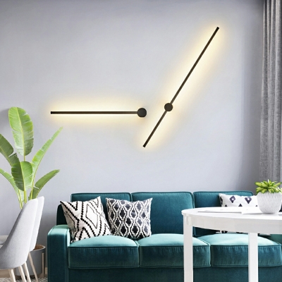 Sconce Lights Contemporary Style Metal Wall Mount Light for Bedroom
