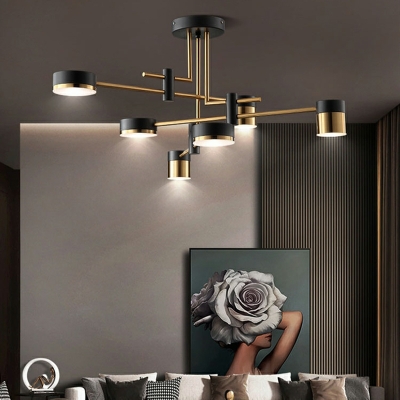 Flush Mount Fixture Modern Style Acrylic Flush Mount Lamps for Bedroom
