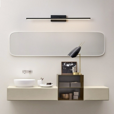 Modern Style Linear Vanity Light Fixtures Acrylic and Aluninum Led Vanity Light Strip