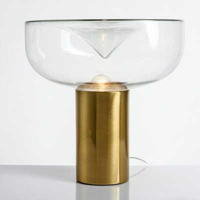 Oval Modern Led Lamps Glass Bedside Reading Lamps for Living Room