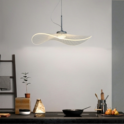Pendant Light Modern Style Acrylic Suspended Lighting Fixture for Bedroom