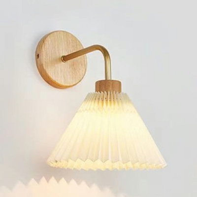 1-Light Sconce Lights Minimalism Style Cone Shape Metal Wall Lighting Fixtures