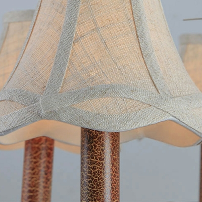 Fabric Modern Chandelier Pendant Light Minimalism Clusters Pendant for Living Room