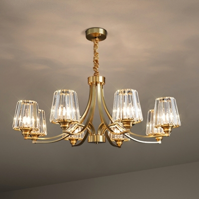 Crystal Chandelier Pendant Light Modern Hanging Ceiling Lights for Living Room
