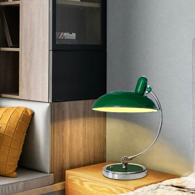 Modern Simple Creative Writing Desk Lamp Office Classic Bedroom Bedside Metal Table Lamp