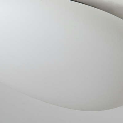 1 Light Flush Mount Lighting Modern Style Geometric Shape Metal Ceiling Mounted Lights