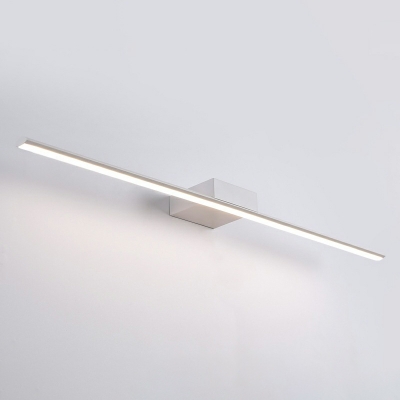 Modern Neutral Light Linear Vanity Light Fixtures Aluninum Led Vanity Light Strip