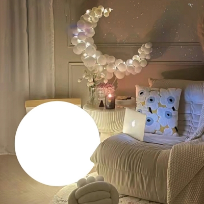 1 Light Moon Floor Lamp Modern Simple Bedroom Atmosphere Ball Floor Light