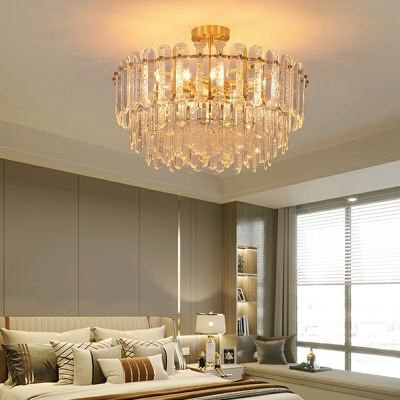 Art Glass Chandelier Lights Post Modern Style Luxury Light Pendant Lighting