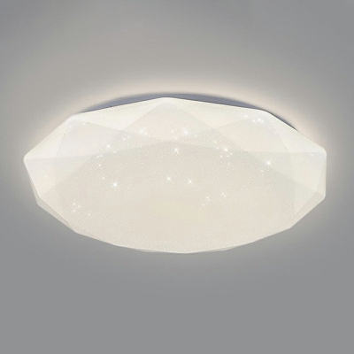 Creative Sky Star Diamond Ceiling Lamp Modern Acrylic Flush Mount Led Lights for Bedroom