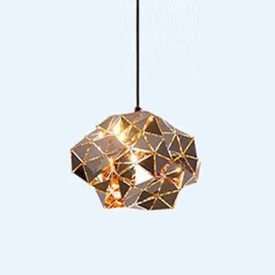 Geometric Pendant Light Kit Modern Style Metal Ceiling Lamps for Living Room