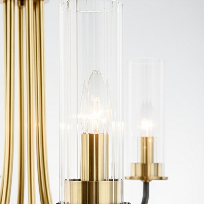 Hanging Lamps Kit Modern Style Glass Pendant Light for Living Room