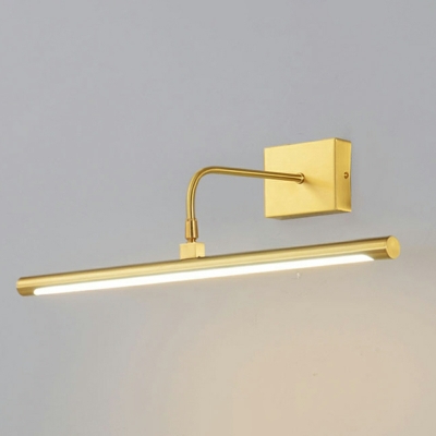 1-Light Sconce Lights Modern Style Linear Shape Metal Wall Lighting Fixtures