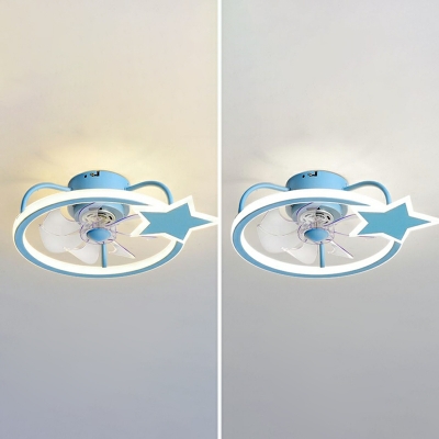 Contemporary Flush Mount Ceiling Light Fixture Flower Ceiling Light Fan Fixtures