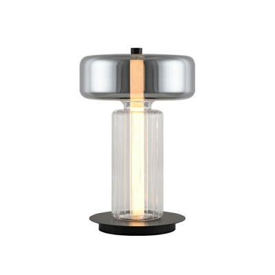 Modern Nightstand Lamps Glass Bedside Reading Lamps for Bedroom