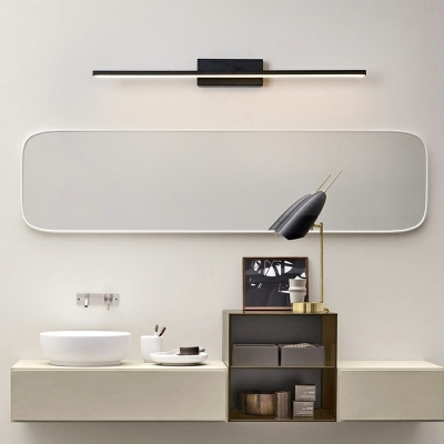Modern Style Linear Vanity Light Fixtures Acrylic and Aluninum Led Vanity Light Strip