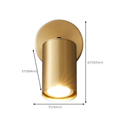 Sconce Light Contemporary Style Metal Wall Sconce for Living Room