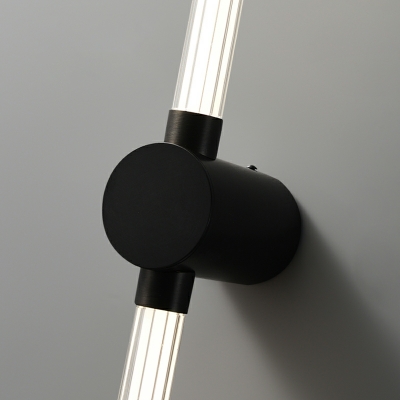 Slim Stick Wall Mount Lighting Minimalist Metallic LED  Wall Sconce