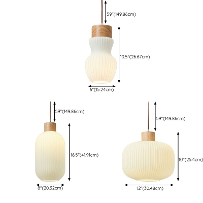 Hanging Lamps Modern Style Pendant Lighting Fixtures Glass for Living Room