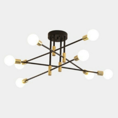 Nordic Minimalist Ceiling Lamp Modern Personality Wrought Iron Ceiling Light Fixture