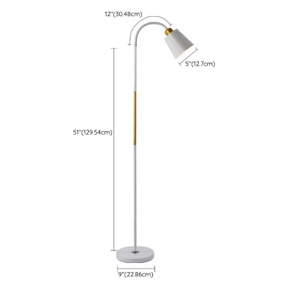 Nordic Minimalist Floor Lamp Modern Vertical Task Floor Lamp for Bedroom