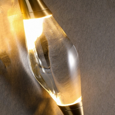 Postmodern Minimalist Single Pendant Nordic Creative Crystal Hanging Lamp