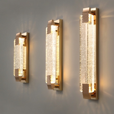 Wall Light Fixture Modern Style  Wall Sconce Lighting Crystal for Living Room