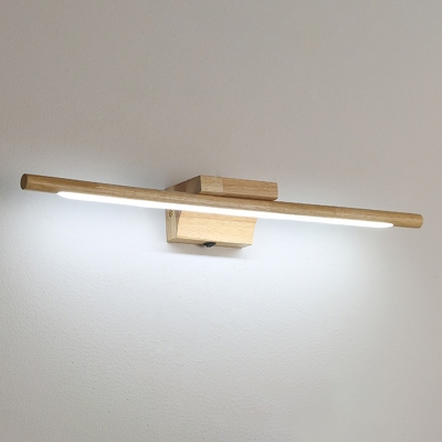1 Light Sconce Light Contemporary Style Linear Shape Metal Wall Mounted Lamp