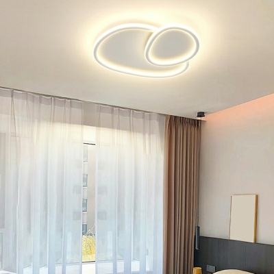 Nordic Minimalist LED Ceiling Lamp Creative Design Ceiling Light Fixture for Bedroom