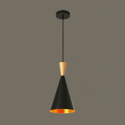 Industrial Hanging Ceiling Light Single Light Metal Pendant Lighting