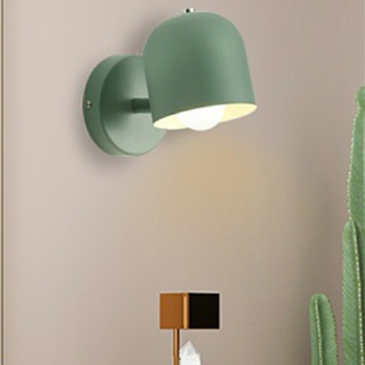 Nordic Creative Macaron Wall Lamp Modern Simple Multicolor Wall Mount Fixture